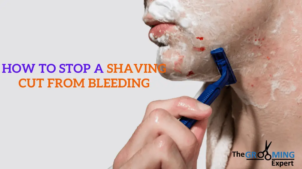 How to Stop a Shaving Cut from Bleeding