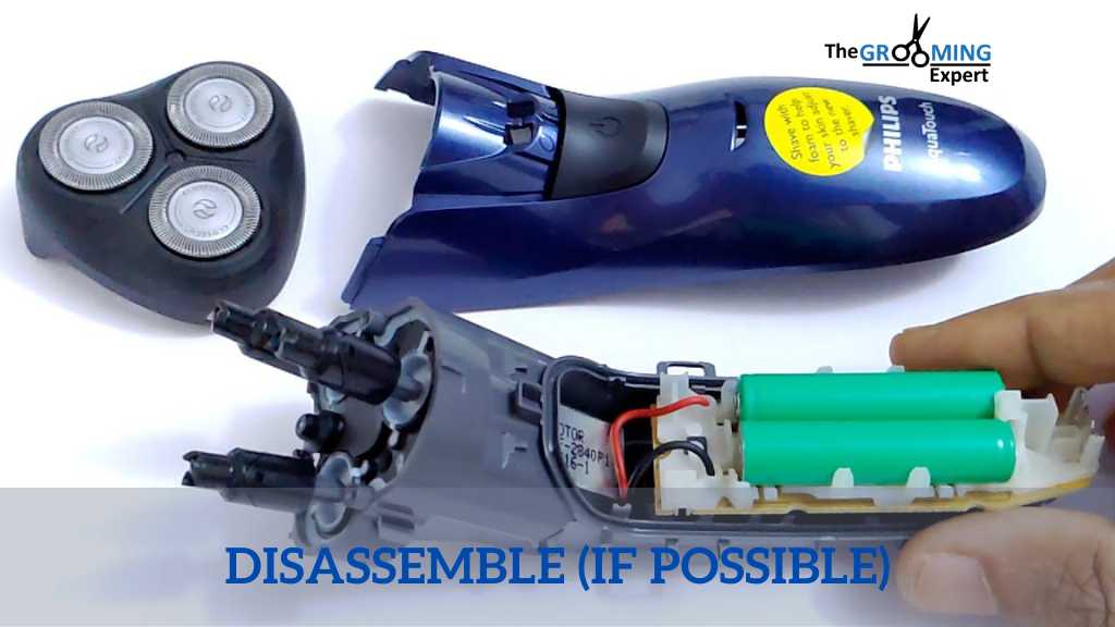 Disassemble (if Possible)